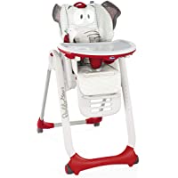 Los mejores  - Chicco Polly2Star - Trona y hamaca transformable y compacta- con 4 ruedas y freno- de 0 a 3 años- diseño elefante gris…